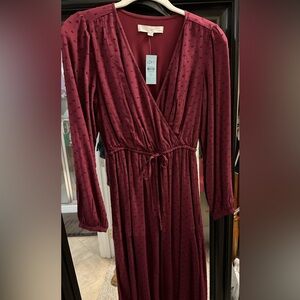 Perfect burgundy fall dress! NWT